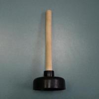 Вантуз цилиндр. большой с дер. ручкой (Д140мм)