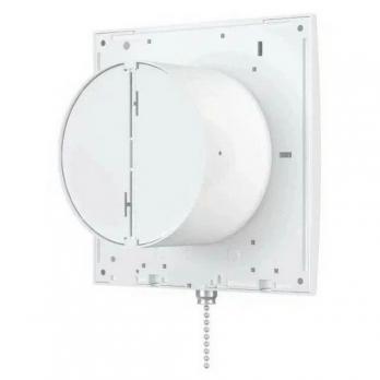 Вентилятор вытяжной D100 ERA 4C-02 с обратным клапаном, с москитной сеткой и тяг выключателем ERA