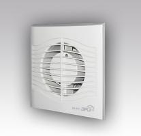 Вентилятор вытяжной D100 SLIM 4С с обратным клапаном DICITI