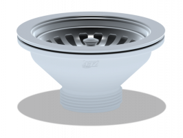 Выпуск 3 1/2" с нерж. сеткой М250 АНИ пласт