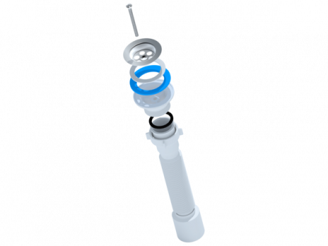 Гофросифон 1 1/2"*50 Ani G105 АНИ пласт