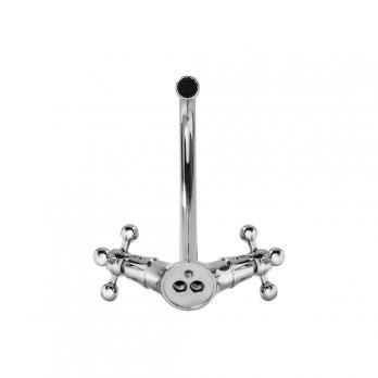 Смеситель для кухни 1/2 кер F4119 FRAP (выс.пов.излив, п/шпильку, хром, силумин)