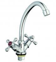 Смеситель для кухни 1/2 кер Glauf JMX4-A605 п\гайку без подводки