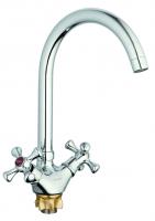 Смеситель для кухни 1/2 кер Glauf QTZ4-A827 п\гайку