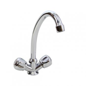 Смеситель для кухни 1/2 кер T.MARKT 04-2002 Эрика п\гайку