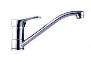 Смеситель для кухни 35к L4214 Ledeme б/отв, силумин