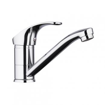 Смеситель для кухни 35к F4536 FRAP б/отв (плоск.пов. излив, п/шпильку, хром, латунь)