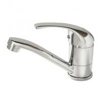 Смеситель для кухни 40к F4529-B FRAP (плоск.пов. излив, п/шпильку, хром, силумин)