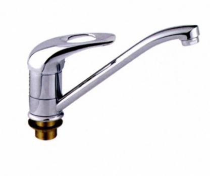 Смеситель для кухни 40к L4902-B Ledeme с отв под гайку, силумин