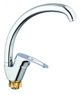 Смеситель для кухни 40к Glauf 8G4-A018 бок.ручка, п/гайку