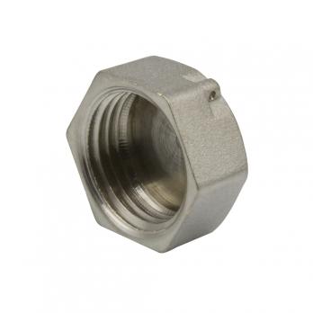 Заглушка 1/2'' вн с контр отв VRT® никель