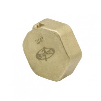 Заглушка 3/4'' вн ЛАТ с контр отв LEXLINE 20