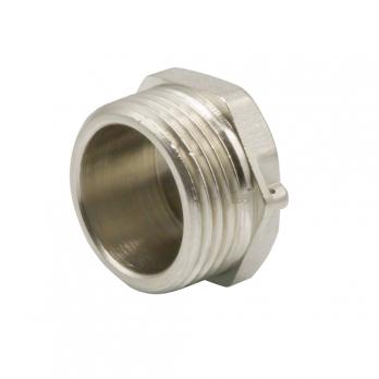 Заглушка 3/4'' нар с контр отв VRT® никель