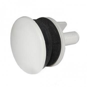 Заглушка для умывальника d50мм БЕЛАЯ