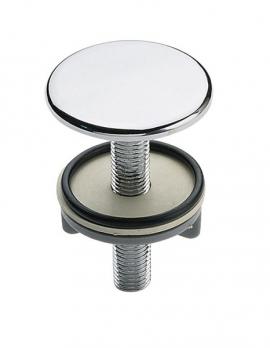 Заглушка для умывальника d50мм ХРОМ