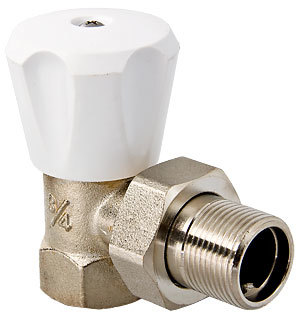 КЛАПАН регулирующий со сгоном 1/2'' угловой  VALTEC VT.007.N.04