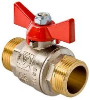 Кран шаровой 1'' нар/нар бабочка VALTEC VT.219