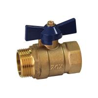 Кран шаровой 3/4'' вн/нар бабочка ZOX/RM-L