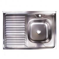 Мойка 80х60 (0,4) прав вып 1 1/2 Эконом (глуб. 13см)