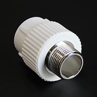 Муфта комб. нар 32х3/4" PRO AQUA БЕЛЫЙ