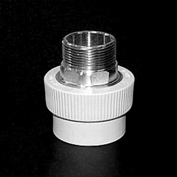 Муфта комб. нар 40х1 1/4" под ключ PRO AQUA БЕЛЫЙ