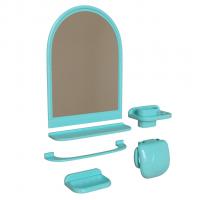 Набор д/ван ком с зерк ЕЛЕНА МХ/ADRIA (6 пред) салатовый