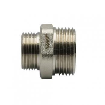 Ниппель переходной 3/4'' - 1/2'' нар/нар VRT® никель
