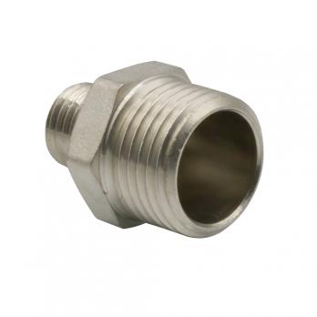 Ниппель переходной 1/2'' - 1/4'' нар/нар VRT® никель