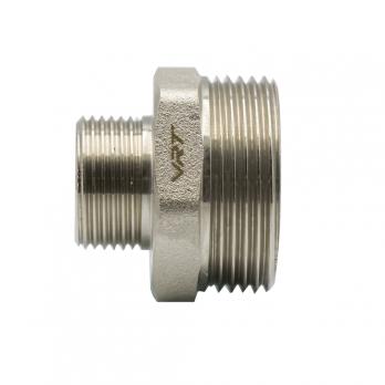 Ниппель переходной 1 1/4'' - 3/4'' нар/нар VRT® никель