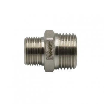 Ниппель переходной 1/2'' - 3/8'' нар/нар VRT®  никель