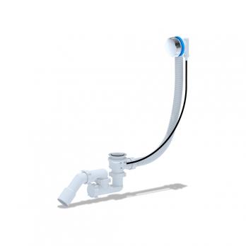 Обвязка на ванну  1 1/2*40 полуавтомат регулир Е321 (ЕМ321) АНИ пласт (пластик. хром)