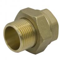 Переходник со сгоном 1'' прямой ЛАТ LEXLINE 25