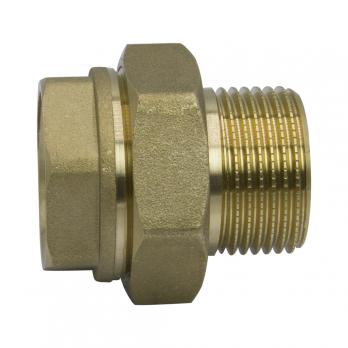 Переходник со сгоном 1'' прямой ЛАТ LEXLINE 25