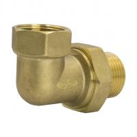 Переходник со сгоном 1'' угловой ЛАТ LEXLINE 25