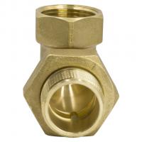 Переходник со сгоном 1'' угловой ЛАТ LEXLINE 25