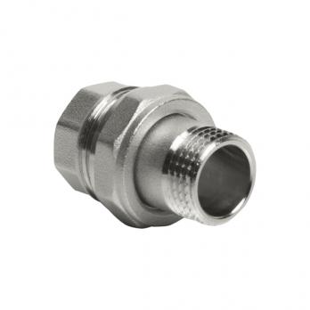 Переходник со сгоном 1/2'' прямой VRT® (конус)никель