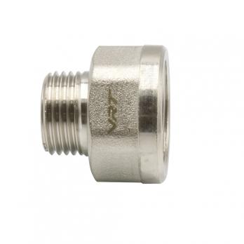 Переходник 3/4'' - 1/2'' вн/нар VRT® никель