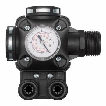Реле давления РМ/5-3W 1"  ITALTECNICA со встроенным манометром (Италия)