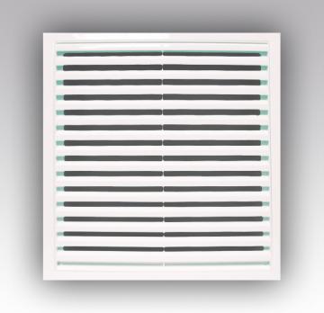 Решетка вент. 350*350 3535РР ж/наклонные разъемная ERA