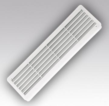 Решетка вент. переточная 450*91 фланец 420x73 4409ДП двусторонняя ERA