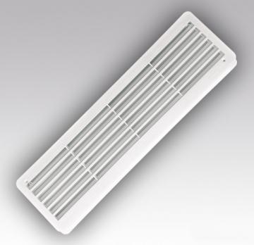 Решетка вент. переточная 450*131 фланец 432х117 4513ДП двусторонняя ERA