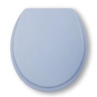 Сиденье для унитаза мягкое (голубое)
