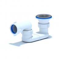 Сифон для душ.поддона 40*40 плоский Ani Е010 АНИ пласт