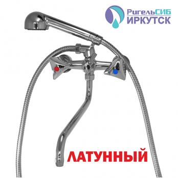 Смеситель для ванны и раковины 1/2 кер Иркутск Р-К 14  ЛЮЧИЯ