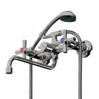 Смеситель для ванны и раковины 1/2 кер. MIXLINE ML09-02