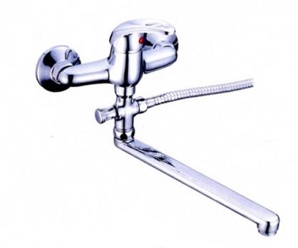 Смеситель для ванны и раковины 35к L2115 Ledeme с отв L-нос, латунь