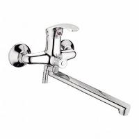 Смеситель для ванны и раковины 35к L2236 Ledeme б/отв, див в корпусе L-нос, латунь