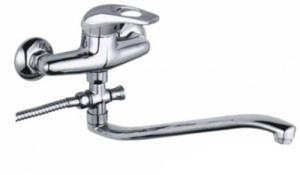 Смеситель для ванны и раковины 40к F2102-В FRAP (S излив, хром, силумин)