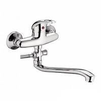 Смеситель для ванны и раковины 40к L2102-В Ledeme б/отв L-нос, силумин