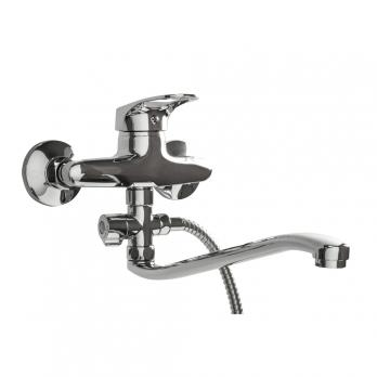 Смеситель для ванны и раковины 40к F2128-В FRAP (S-излив, хром, силумин)